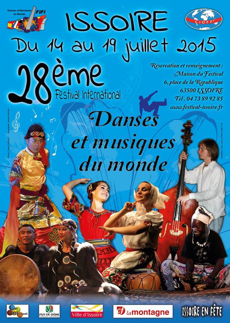Festival International Danses et Musiques du Monde à Issoire
