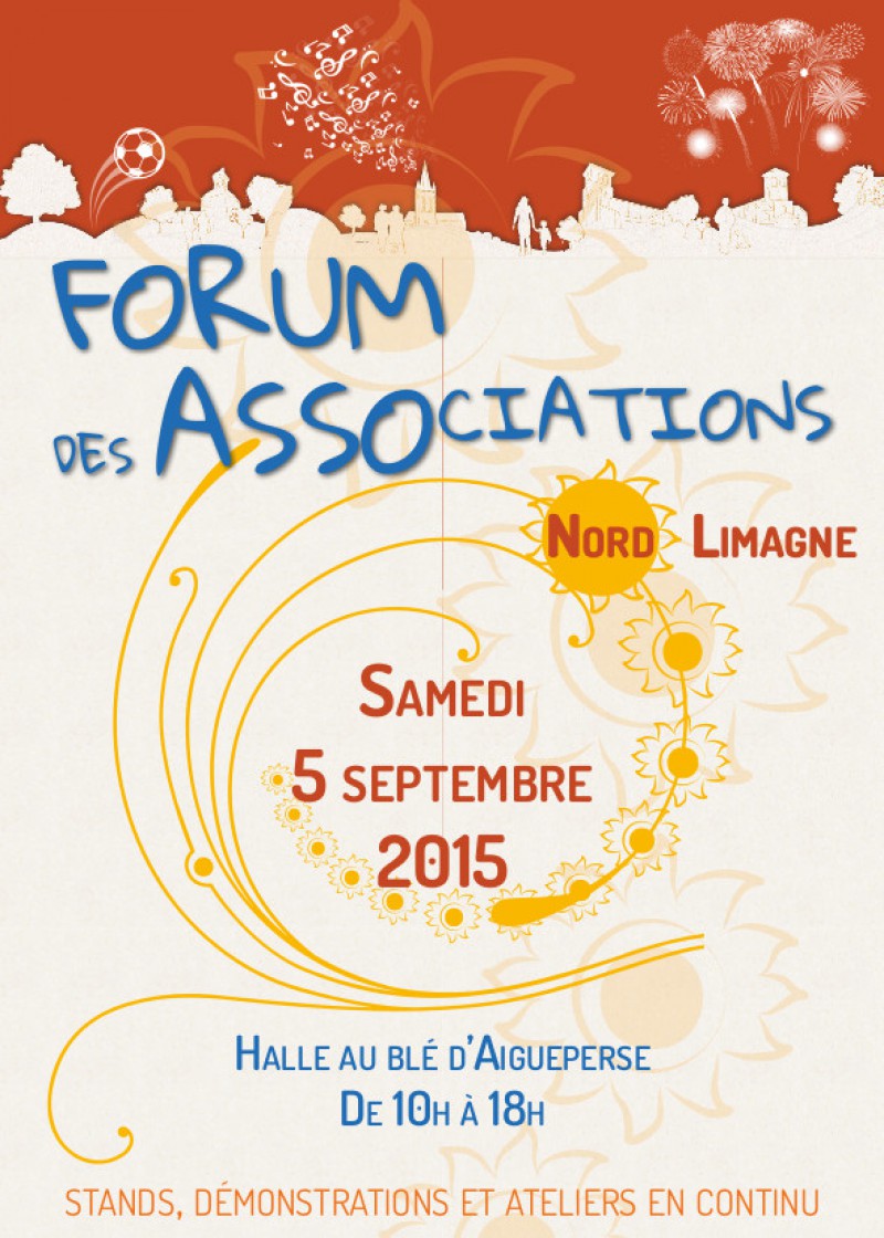 Forum des associations intercommunal à Aigueperse
