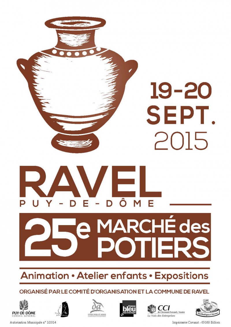 Marché de potiers de Ravel