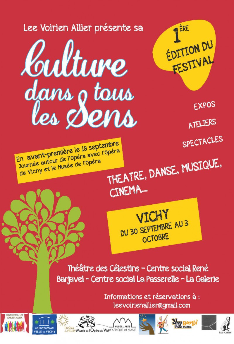 Festival "Culture dans tous les sens" Vichy