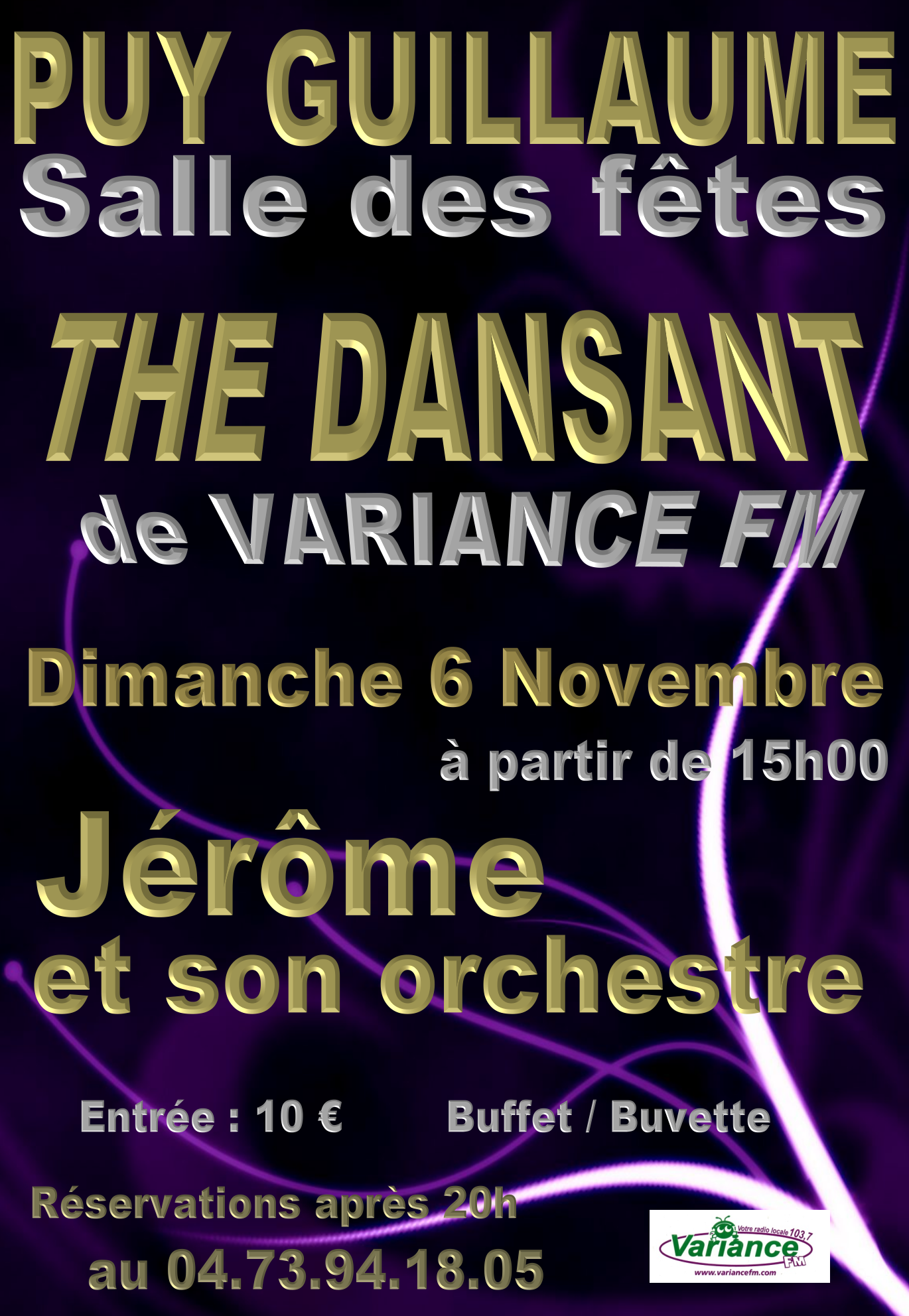 Thé Dansant de Variance FM