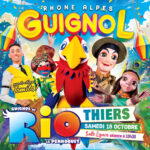 Guignol Rhône Alpes et Rio le majestueux perroquet
