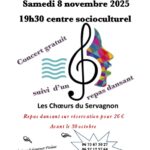 CONCERT LES CHOEURS DU SERVAGNON