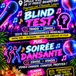 soirée blind test +soirée dansante